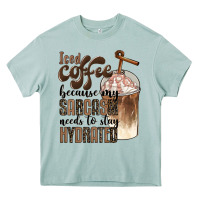 Arona iced coffee because my sarcasm needs to stay hydrated Heavy Core Tee - BarkalooDesign