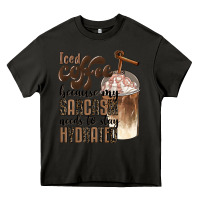 Asphalt iced coffee because my sarcasm needs to stay hydrated Heavy Core Tee - BarkalooDesign