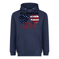 Navy All American Girl Heavyweight Hoodie - Bettercallsaul