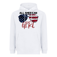 White All American Girl Heavyweight Hoodie - Bettercallsaul