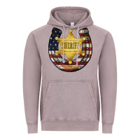 Vintage Zinc sheriff american flag Vintage Hoodie - JahusDesignShop