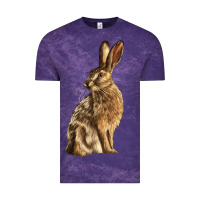 Cloud Purple Hares Vintage Tee - LillyAllenDesigns
