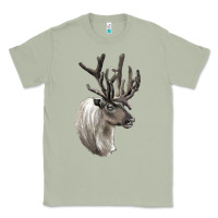 Matcha Reindeer Buck Deer Head Classic Tee - LillyAllenDesigns