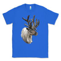 True Royal Reindeer Buck Deer Head Classic Tee - LillyAllenDesigns