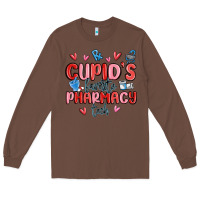 Chestnut cupid's favorite pharmacy tech Long Sleeve Tee - MaliasSmallBusiness