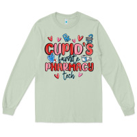 Matcha cupid's favorite pharmacy tech Long Sleeve Tee - MaliasSmallBusiness