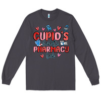Smoke cupid's favorite pharmacy tech Long Sleeve Tee - MaliasSmallBusiness