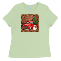 Matcha christmas truck coaster Ladies Tee - JahusDesignShop