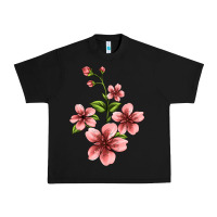 Black pink flowers hibiscus Urban Heavy Tee - Jasminsmagicworld
