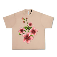 Burro pink flowers hibiscus Urban Heavy Tee - Jasminsmagicworld