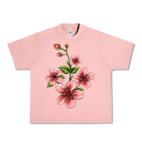 Salmon pink flowers hibiscus Urban Heavy Tee - Jasminsmagicworld