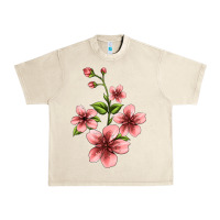 Sandshell pink flowers hibiscus Urban Heavy Tee - Jasminsmagicworld