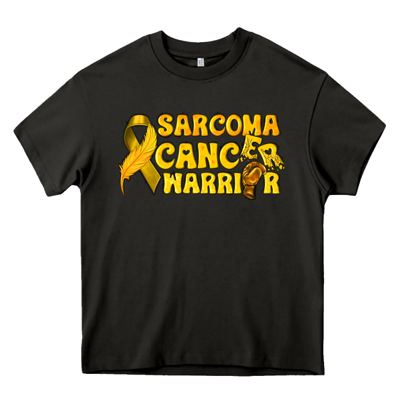 Sarcoma Cancer Warrior Heavy Core Tee by texasbilliewilder | Teevron