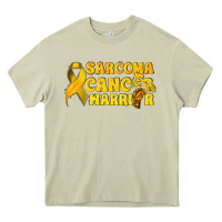 Mossy Sarcoma Cancer Warrior Heavy Core Tee - texasbilliewilder