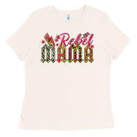 Bone rebel mama Ladies Tee - texasbilliewilder