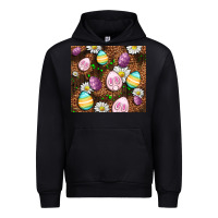 Black Easter rabbit eggs Urban Hoodie - OliviaCreatesArt