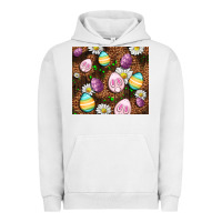 Pigment Lunar Rock Easter rabbit eggs Urban Hoodie - OliviaCreatesArt