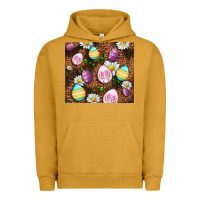Pigment Peanut Butter Easter rabbit eggs Urban Hoodie - OliviaCreatesArt