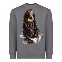 Storm Malayan Sun Bear Heavyweight Sweatshirt - LillyAllenDesigns