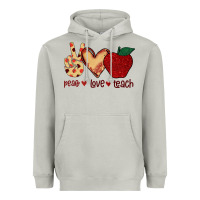 Moon Dust Peace Love Teach Heavyweight Hoodie - Bettercallsaul