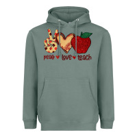 Sage Peace Love Teach Heavyweight Hoodie - Bettercallsaul