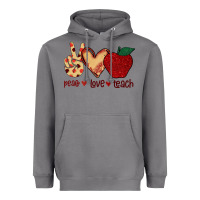 Storm Peace Love Teach Heavyweight Hoodie - Bettercallsaul