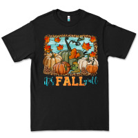 Black it's fall y'all Premium Tee - HRA Design Shop