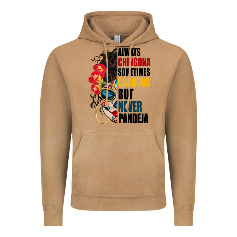 Always Chingona Sugar Skull Vintage Hoodie by BundleAndBundleShop | Teevron