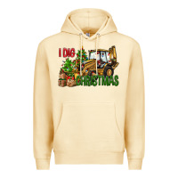 Pina Colada I dig Christmas Premium Hoodie - NancyCooperArtShop