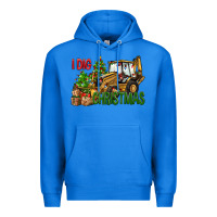 True Royal I dig Christmas Premium Hoodie - NancyCooperArtShop