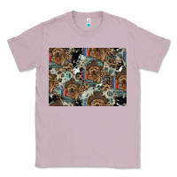 Lilac Dog Pattern Classic Tee - CowhideDigitalArt