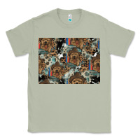 Matcha Dog Pattern Classic Tee - CowhideDigitalArt