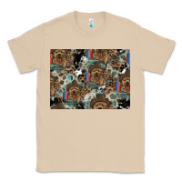 Mushroom Dog Pattern Classic Tee - CowhideDigitalArt