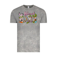 Cloud Rock blessed mama easter Vintage Tee - BarkalooDesign