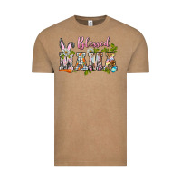 Vintage Coffee blessed mama easter Vintage Tee - BarkalooDesign