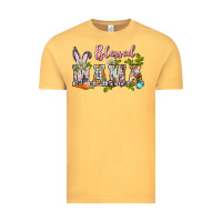 Vintage Mustard blessed mama easter Vintage Tee - BarkalooDesign