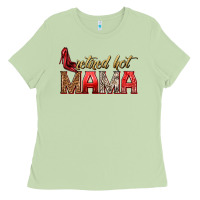 Matcha retired hot mama Ladies Tee - texasbilliewilder