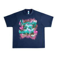Navy nursing is a work of Urban Heavy Tee - BarkalooDesign