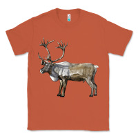 Copper reindeer buck deer Classic Tee - LillyAllenDesigns