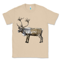 Mushroom reindeer buck deer Classic Tee - LillyAllenDesigns