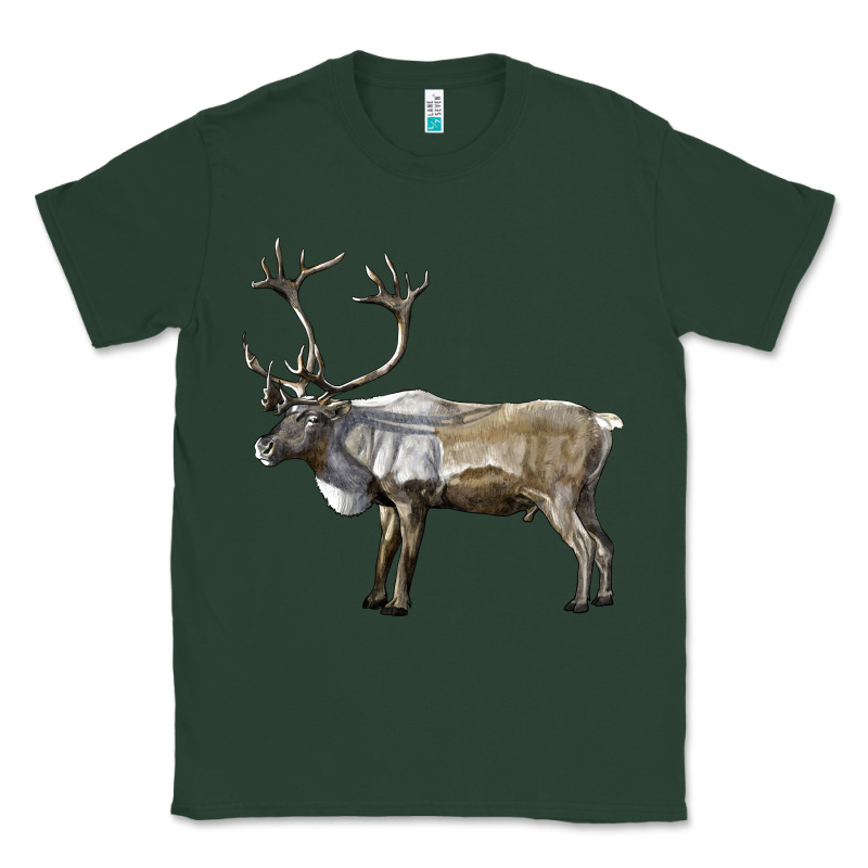 Reindeer Buck Deer Classic Tee by LillyAllenDesigns | Teevron
