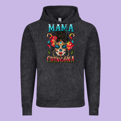 Mama Chingona Vintage Hoodie Designed By Bundleandbundleshop
