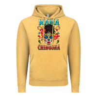 Vintage Mustard mama chingona Vintage Hoodie - BundleAndBundleShop