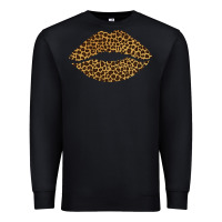 Black leopard lips Premium Sweatshirt - Bettercallsaul