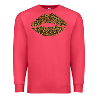 Cardinal leopard lips Premium Sweatshirt - Bettercallsaul