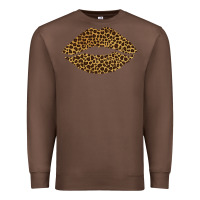 Chestnut leopard lips Premium Sweatshirt - Bettercallsaul