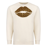 Sandshell leopard lips Premium Sweatshirt - Bettercallsaul