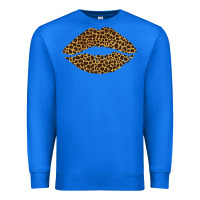True Royal leopard lips Premium Sweatshirt - Bettercallsaul