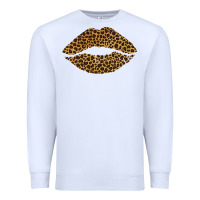 White leopard lips Premium Sweatshirt - Bettercallsaul