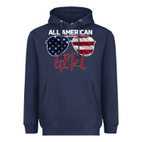 Navy All American Girl Heavyweight Hoodie - Bettercallsaul